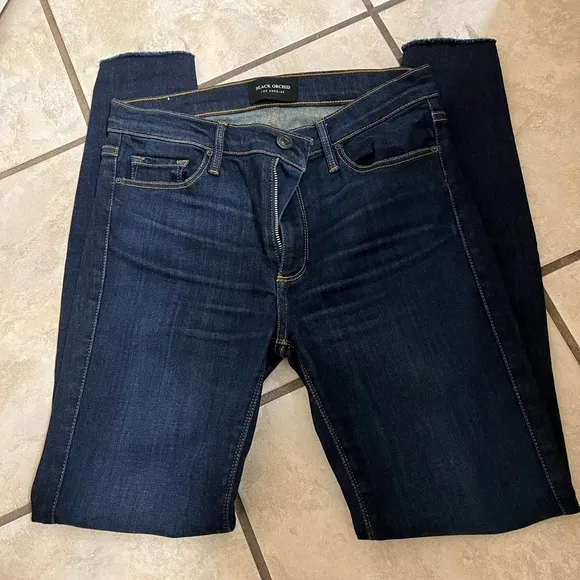 Black Orchid Noah Skinny Fray Jeans
