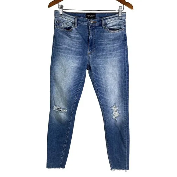 black orchid carmen high rise ankle fray Skinny Jeans Women’s Size 28