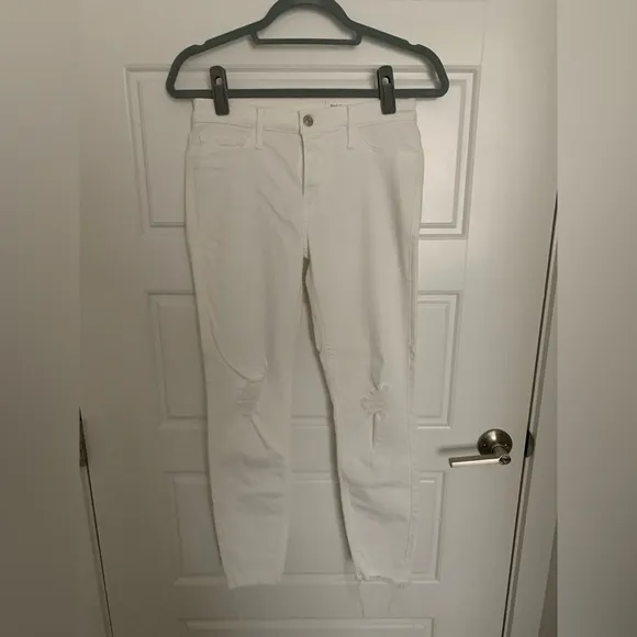 White jeans
