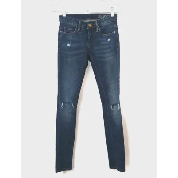 Blank NYC WM 24 Jeans Blue Distressed 5 Pockets