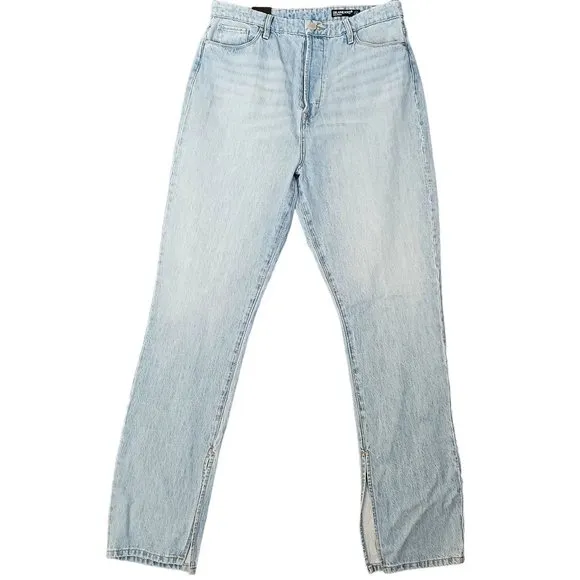 BLANKNYC Size 32 The Cooper Slim Straight Leg 33 1/2 Inseam Button Fly New W/Tag
          
      NWT