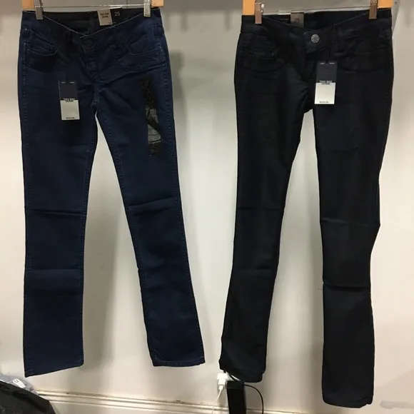NWT BLEULAB Reversible Five Pocket Straight Jean
          
      Boutique
