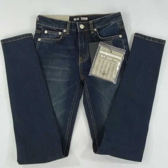 NWT - BLK DNM NYC SUTTER BLUE SKINNY JEANS - 24/30
          
      NWT