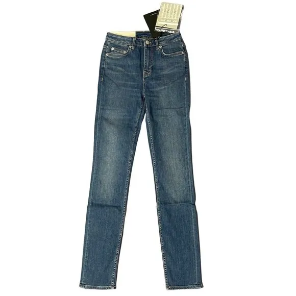 BLK DNM Womens Bridge Blue High Rise Jeans 26R
          
      Boutique