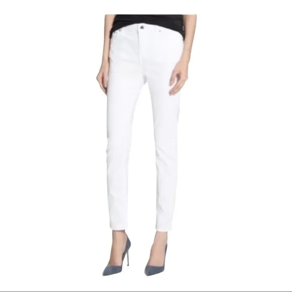 BLK DNM NYC Skinny Jeans Astor White NWT 27
          
      NWT