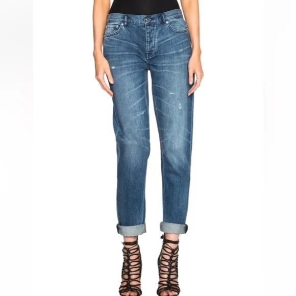 Blk DNM Jeans 11 Eggert Blue. Size 25.
