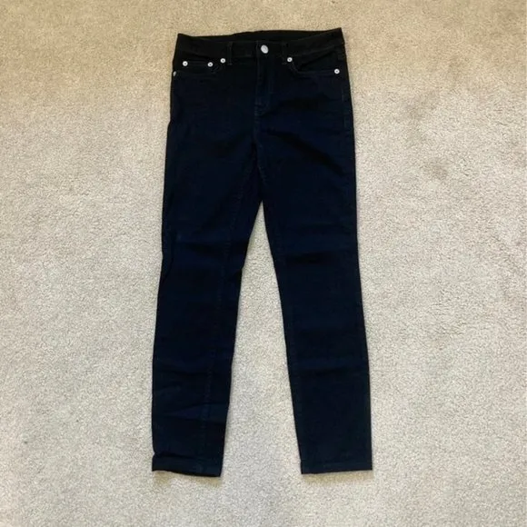 BLK denim black jeans in size 27