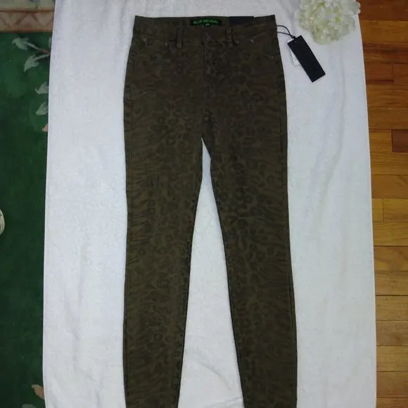 NEW Blue Revival Tiger Print Pants 24
          
      NWT