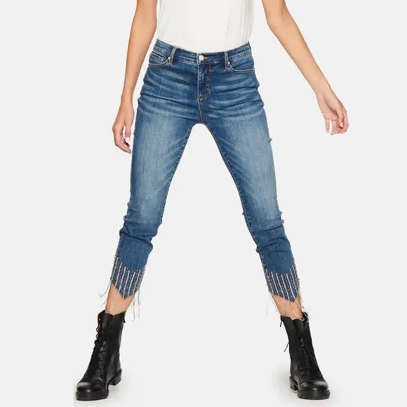 BLUE REVIVAL Ice Queen Skinny Ankle Denim Jean in Sz 30
          
      NWT