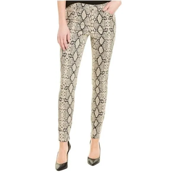 BLUE REVIVAL Snake Print Skinny Leg Jeans Sz 27
          
      NWT