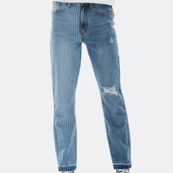 Blue Revival Piper On The Railroad High Rise Straight Jeans
          
      NWT