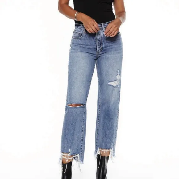 All Chained Up Jeans
          
      NWT