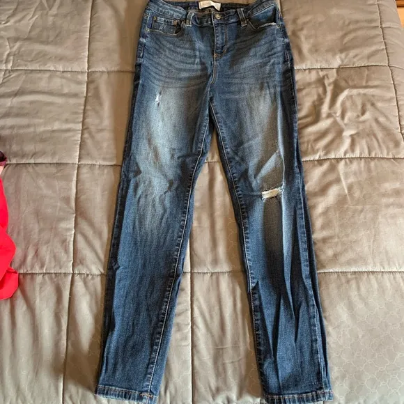 Blue Revival Straight Jeans