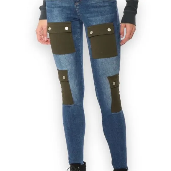 Blue Revival Sienna On Duty Skinny Jeans Size 24
          
      NWT