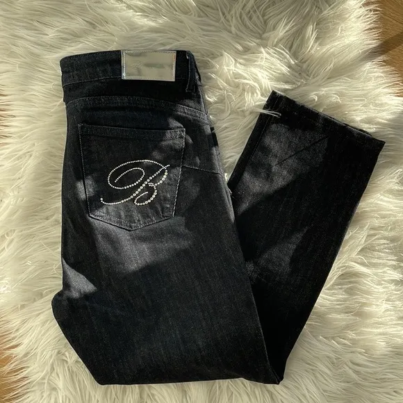 Blumarine Dark Wash Skinny Jeans Size 6P