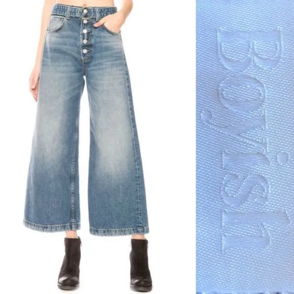 NWT Boyish Charley Crop High Rise Jeans Size 23
          
      NWT