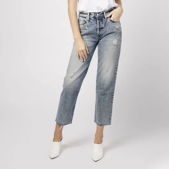 Boyish | Tommy Jeans in His Girl Friday Wash Straight Leg Jeans Sz. 31