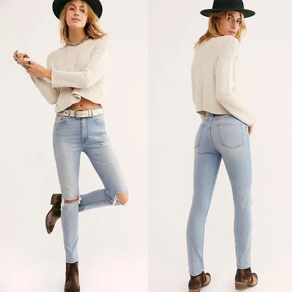Boyish The Zachary High Waisted Skinny Jeans