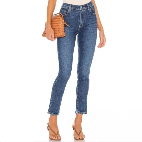 Boyish The Zachary High Rise Skinny Jean in Starfight