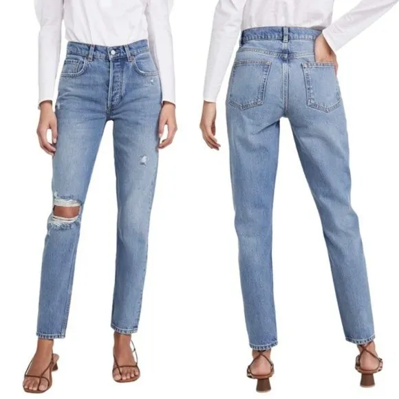 Boyish The Billy High Rise Skinny Straight Great Dictator Jeans Size 27 NWT
          
      NWT