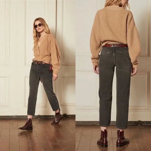Boyish The Timmy Retro Space Odyssey Slim Tapered High Waisted Jeans 25
          
      NWT