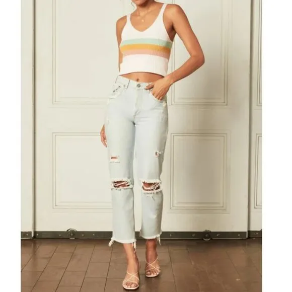 Boyish The Tommy Light Wash Denim Jeans Size 31 New With Tags
          
      NWT