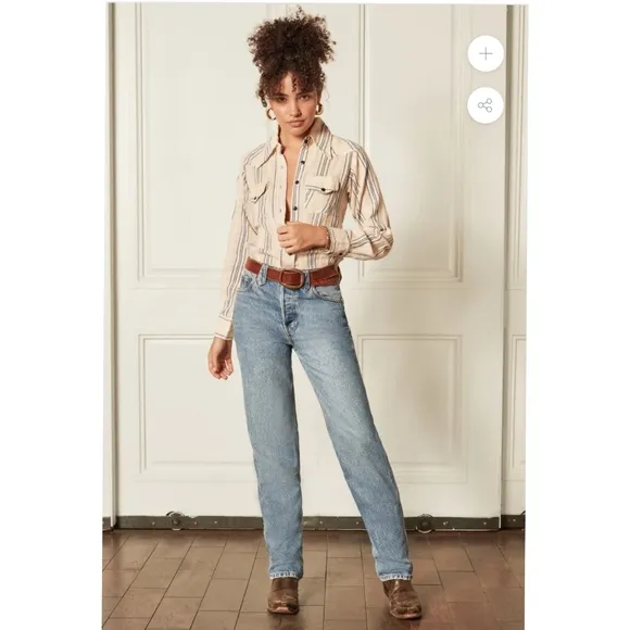 Free people ×Boyish THE CLINT Jeans $208 size 32
          
      NWT