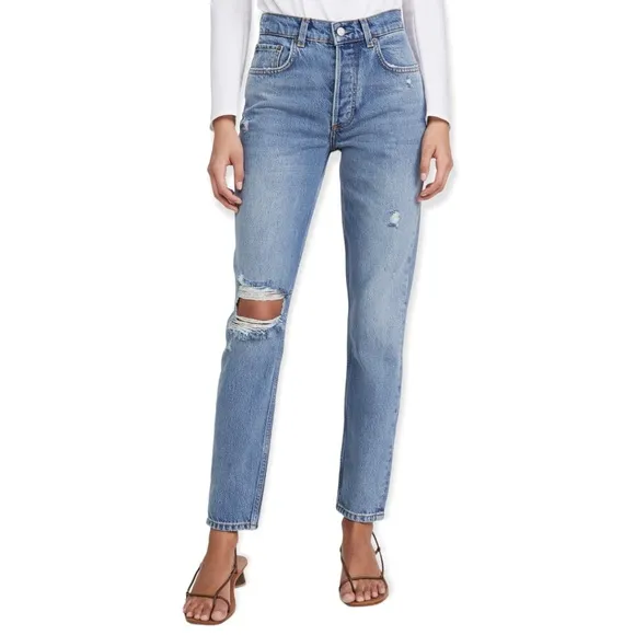 Boyish Revolve NWT Size 31 Billy High Rise Skinny Jeans in Great Dictator Wash
          
      NWT