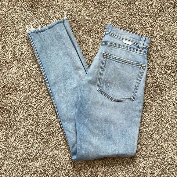 Boyish by Her the blue angel zachary distressed jeans with released hems size 25