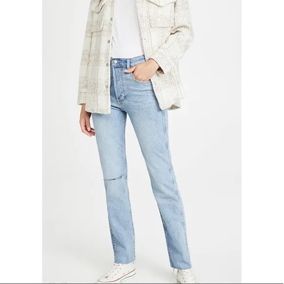 NWT Boyish High Rise Straight Leg Jean 30
          
      NWT