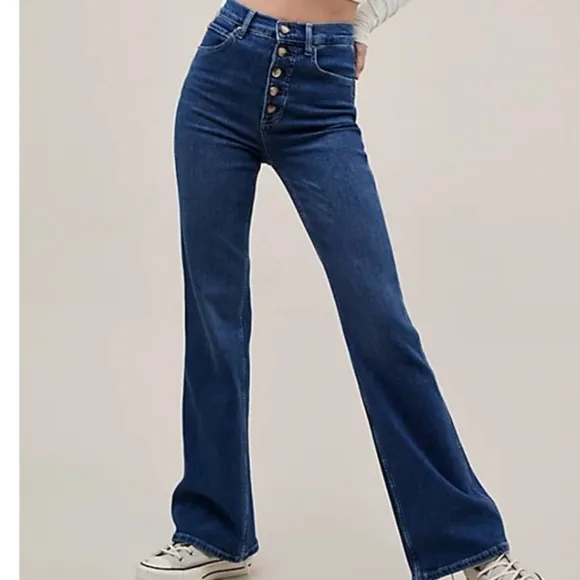BOYISH Jeans The Ricky High-Rise Flare Love Jone
          
      NWT
