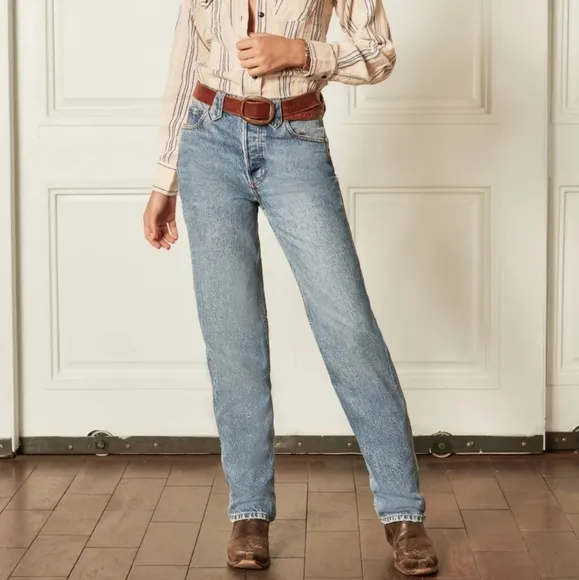 BOYISH Jeans The Clint Fair Country High-Rise Straight
          
      NWT