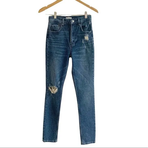 Revolve Boyish Zachary High Rise Skinny Jeans in Short Circuit Size 23 NWT
          
      NWT