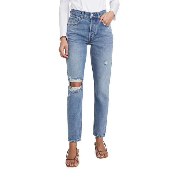 Great Dictator Boyish The Billy High Rise Skinny Jeans 24
          
      NWT