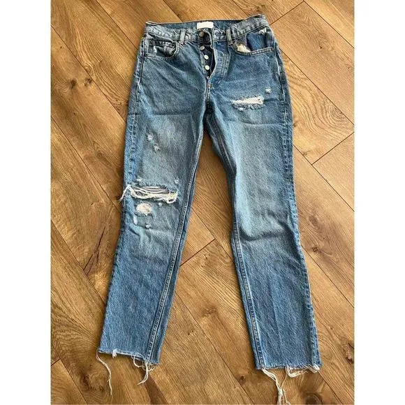 Boyish for Her Billy Authentic Rigid High Rise Skinny Jeans Size 25​​​​​​​​