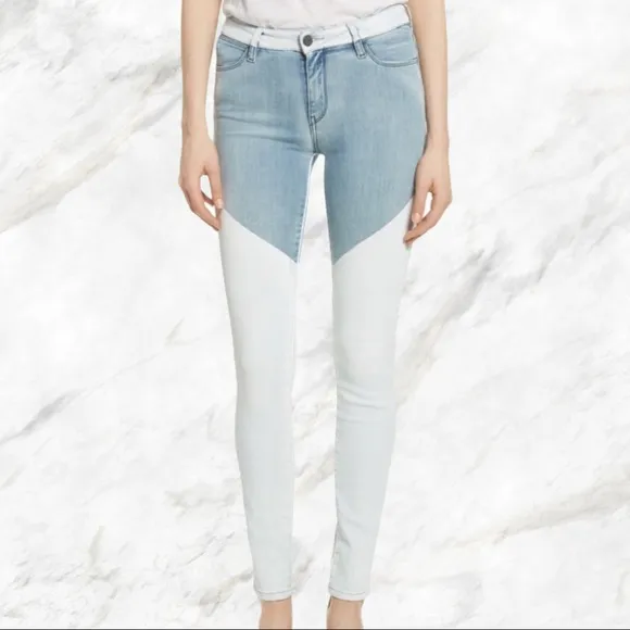 BROCKENBOW Emma Skinny two tone color block