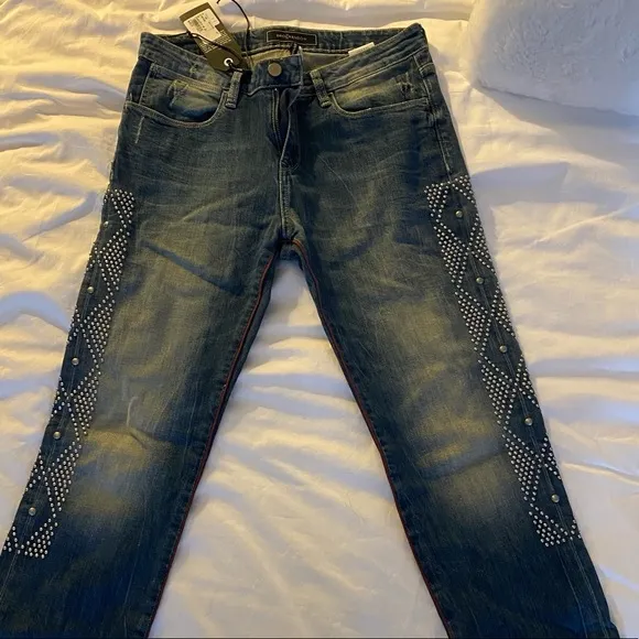 NWT Brockenbow Charlotte Boyfriend Jeans
          
      NWT