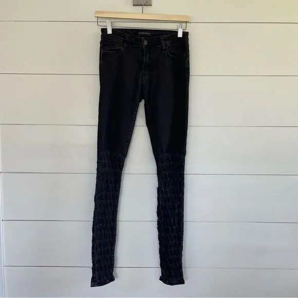 Brockenbow Emma Skinny Washed Navy Honeycomb