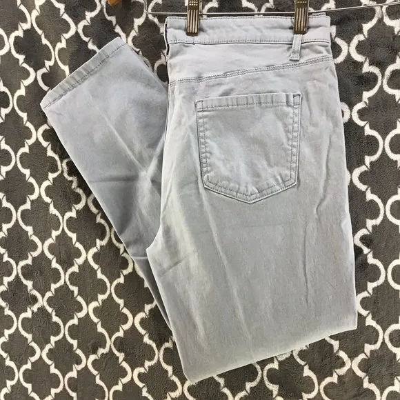 Buffalo David Bitton Skinny Jeans Light Wash Daily Sz 12/32 Mid-Rise Stretch