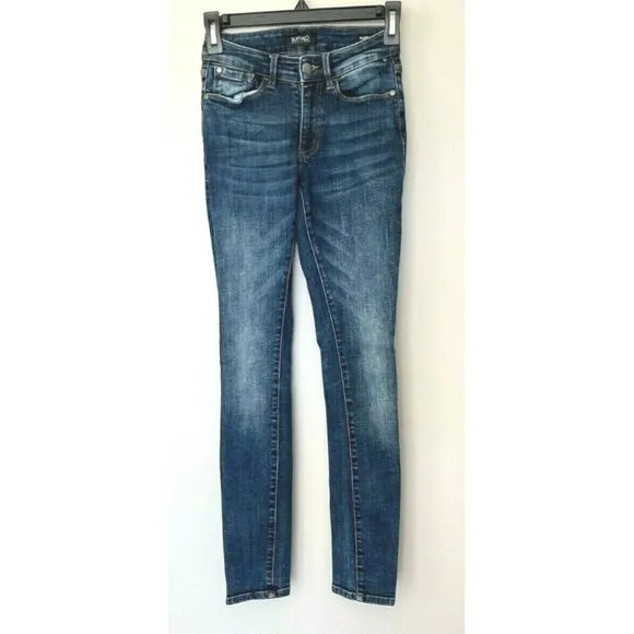 LKNEW Buffalo David Bitton womens Jeans Size 25 HOPE Skinny mid rise stretch