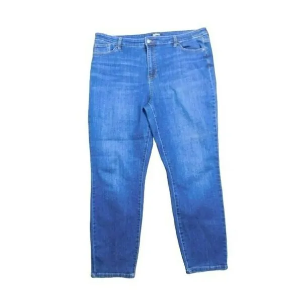 Buffalo by David Bitton Size 16 Dark Wash STRETCH Denim Jeans