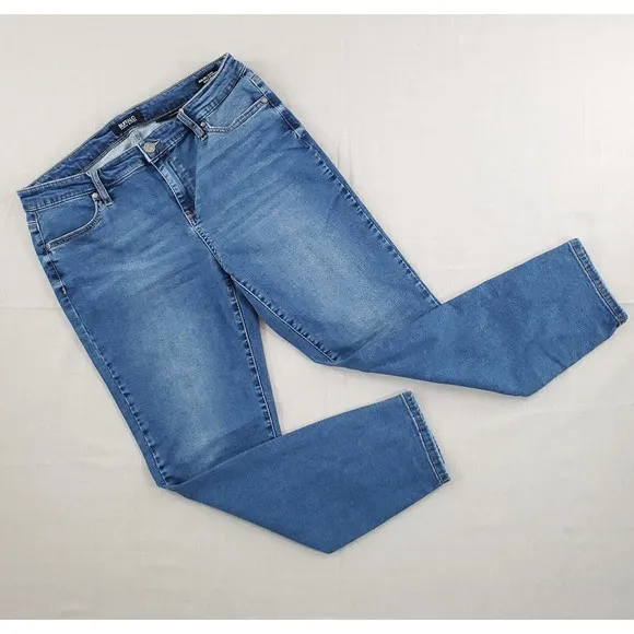 Buffalo David Bitton Jeans Womens 12/32 Avalon Mid Rise Stretch Ankle Skinny