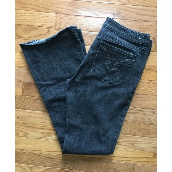 Buffalo by David Bitton Women's Size 30 Black Jeans ~ Felow Mid Rise
