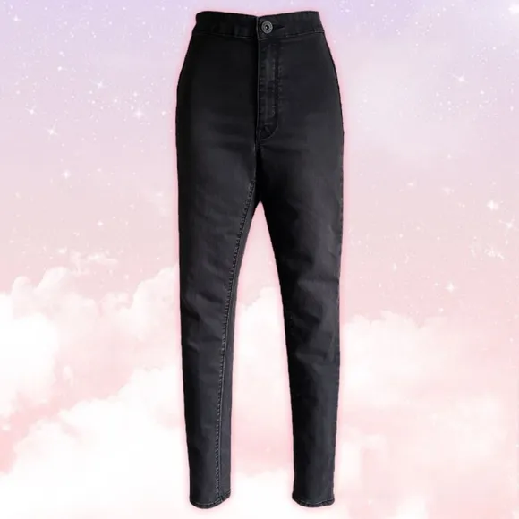 PacSun Bullhead Denim Co. Uber High Rise Skinniest Dark Gray Jeans