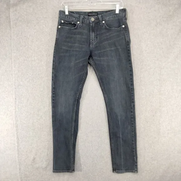 Bullhead Dark Wash Tapered Leg Stretch Denim Jeans Womens Size 29 x 28