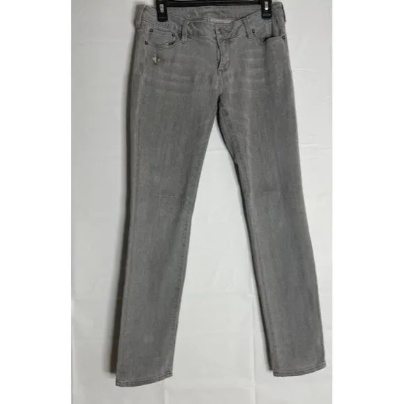 Bullhead Pants Womens 9 Blue Jeans Mid Rise Super Skinny Distressed  Ladies