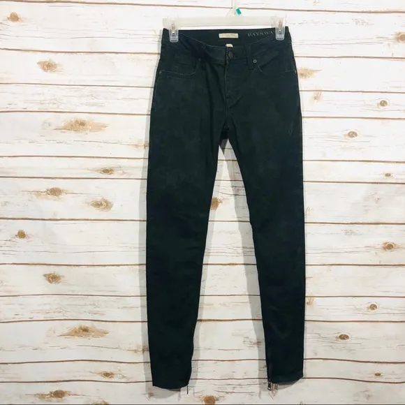 Burberry Brit Bayswater Camo Skinny Ankle jeans