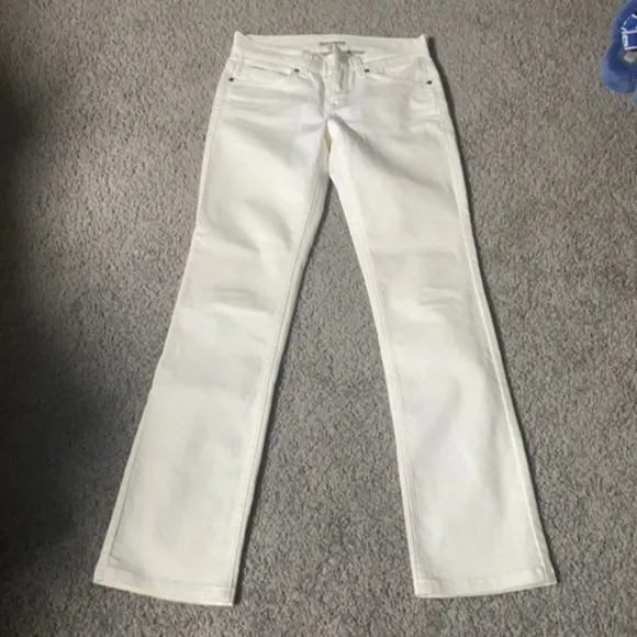 White Burberry Jeans