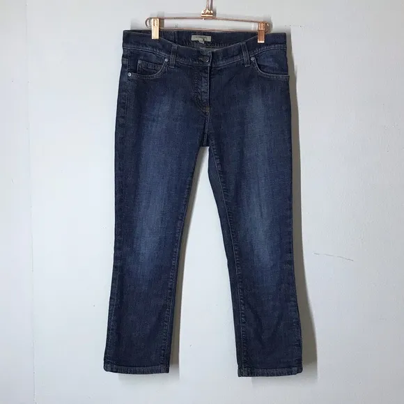 Burberry straight slim fit jeans size 8