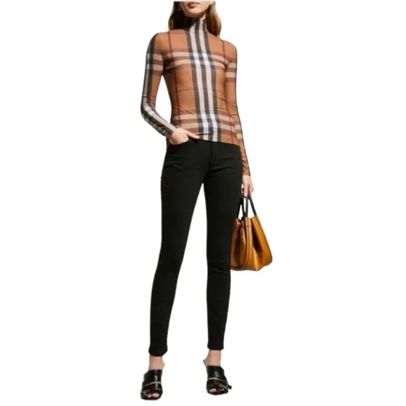 Burberry Brit Slim Straight Black Jeans 28R *Flaw
